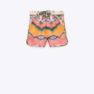 Colorful Patterned Women's Shorts